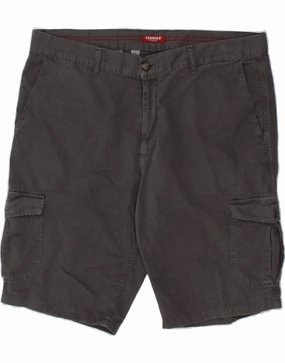 CARRERA Mens Cargo Shorts W40 XL Grey Sport Wear Non Cling Material