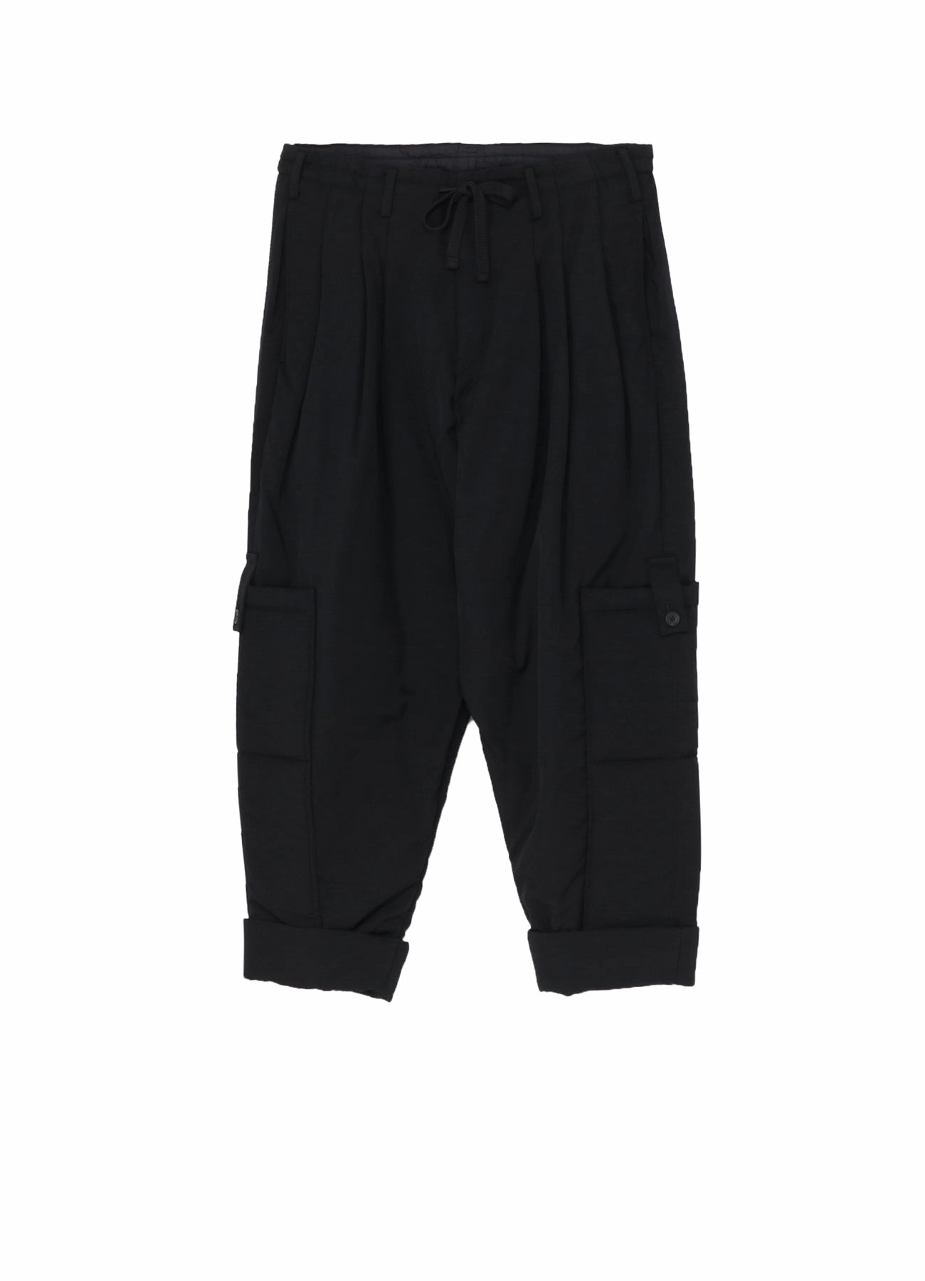 Lightweight Weave WOOL GABARDINE OUTER POCKET PANTS