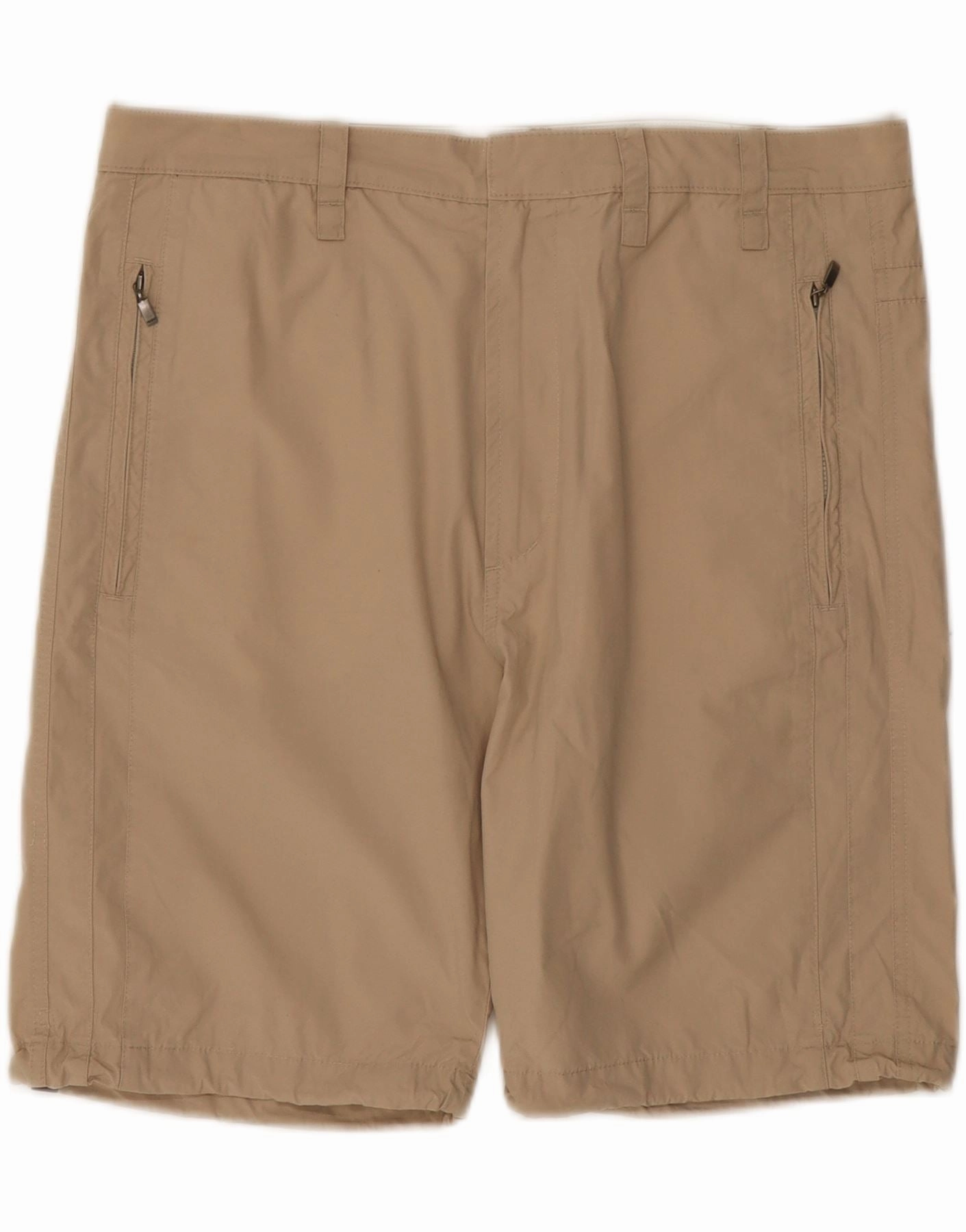 denim alternative Vented Hem Details HUGO BOSS Mens Chino Shorts IT 50 Large W36 Beige Cotton