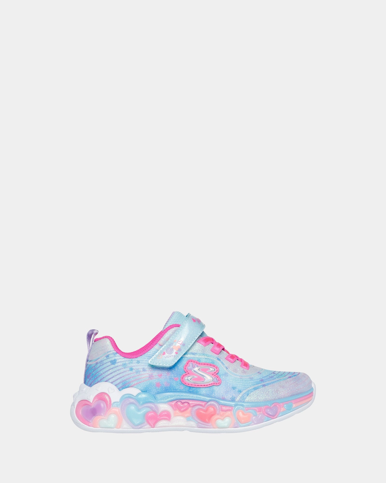 Eternal Hearts Lights Youth Light Blue/Multi Casual Support