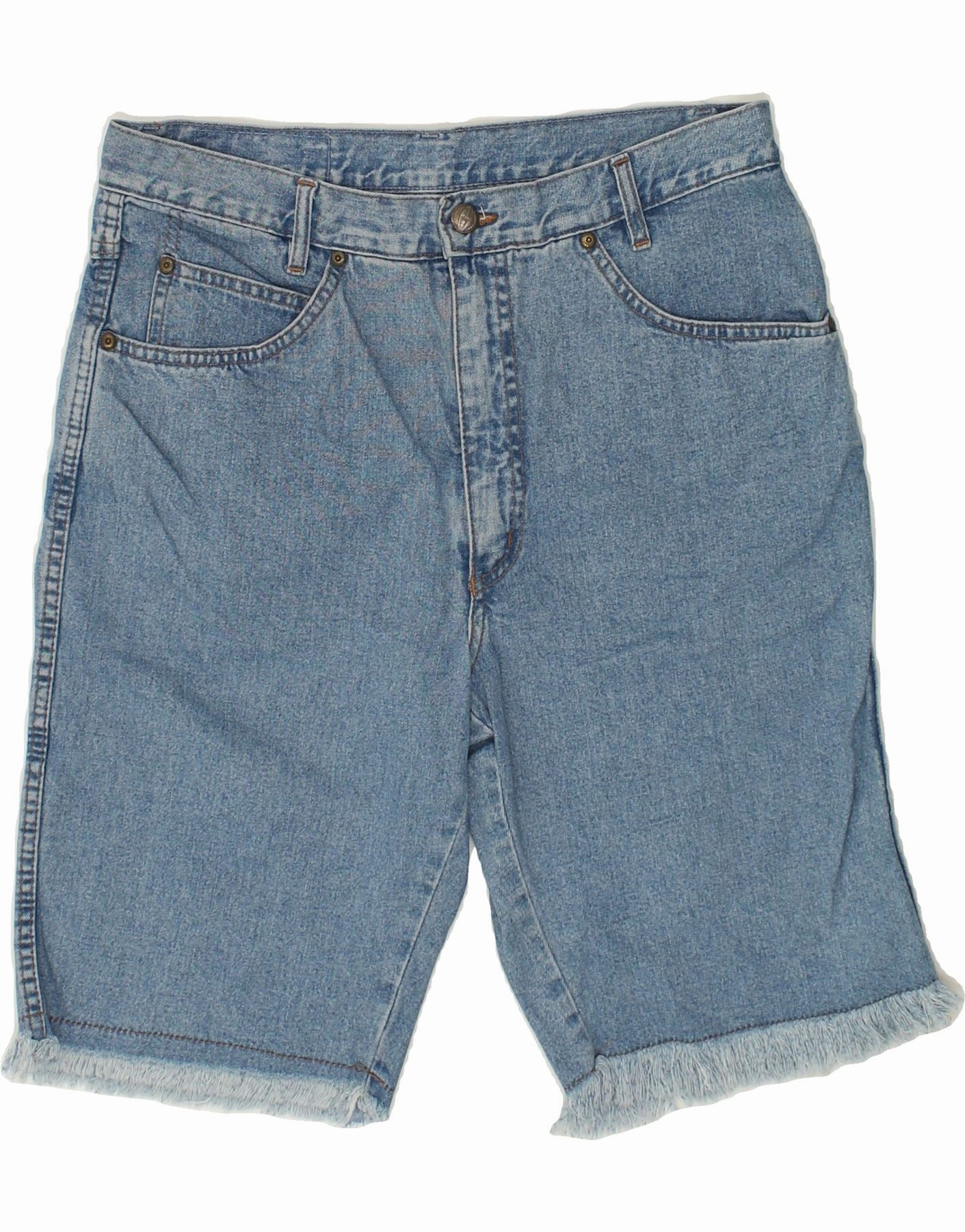 Mid - rise Active Movement EUROPEAN PROJECT Mens Denim Shorts IT 48 Medium W32  Blue Cotton