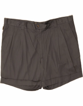 meditation wear Multi Pocket Functionality EUROPEAN PROJECT Mens Pegged Chino Shorts W42 2XL Grey Cotton