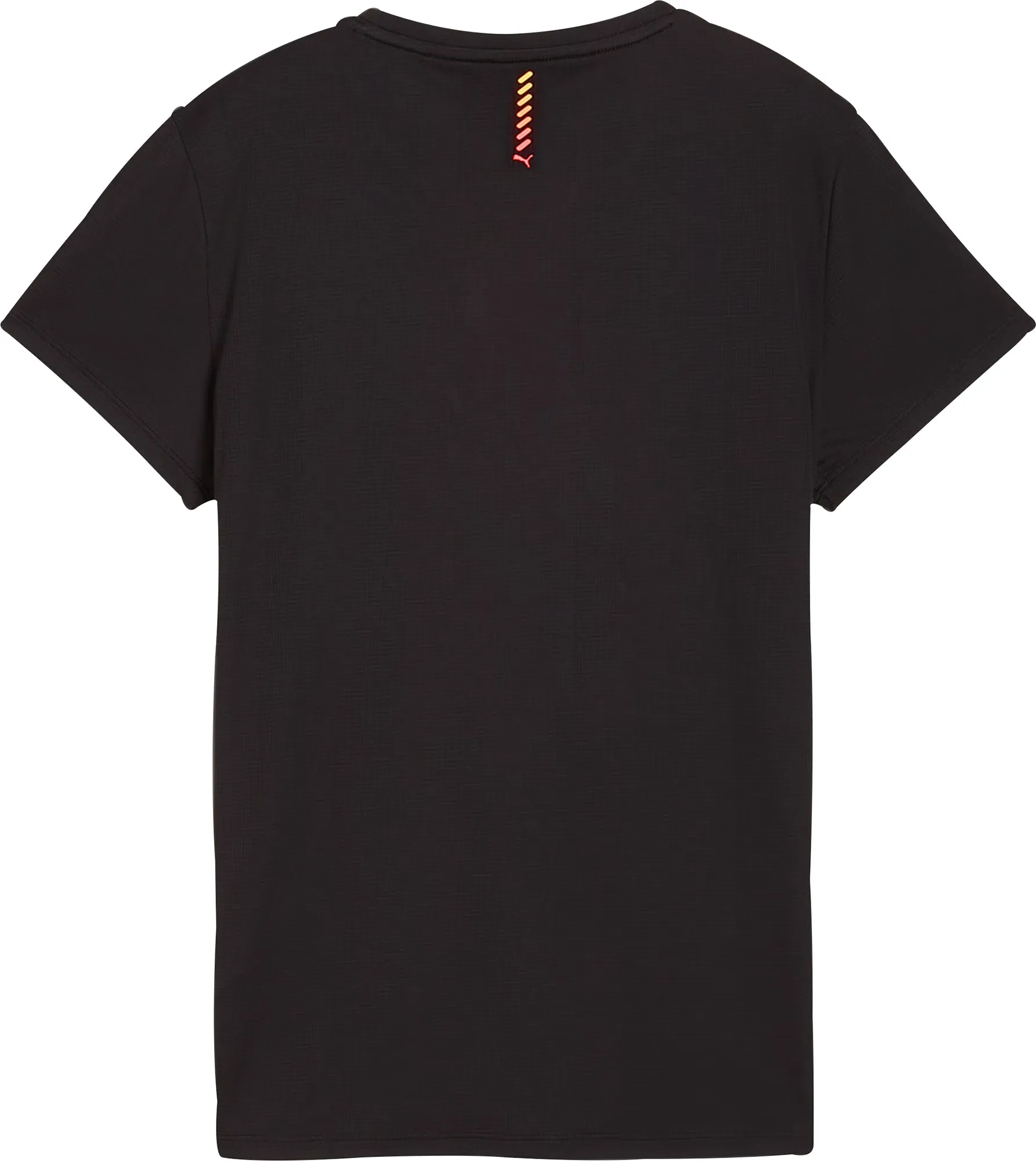 Puma Run Favourite Graphic Short Sleeve Womens Running Top - Black Minimalist Look