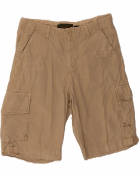 Silicone Gripper Strips TIMBERLAND Mens Cargo Shorts W31 Medium Beige Cotton