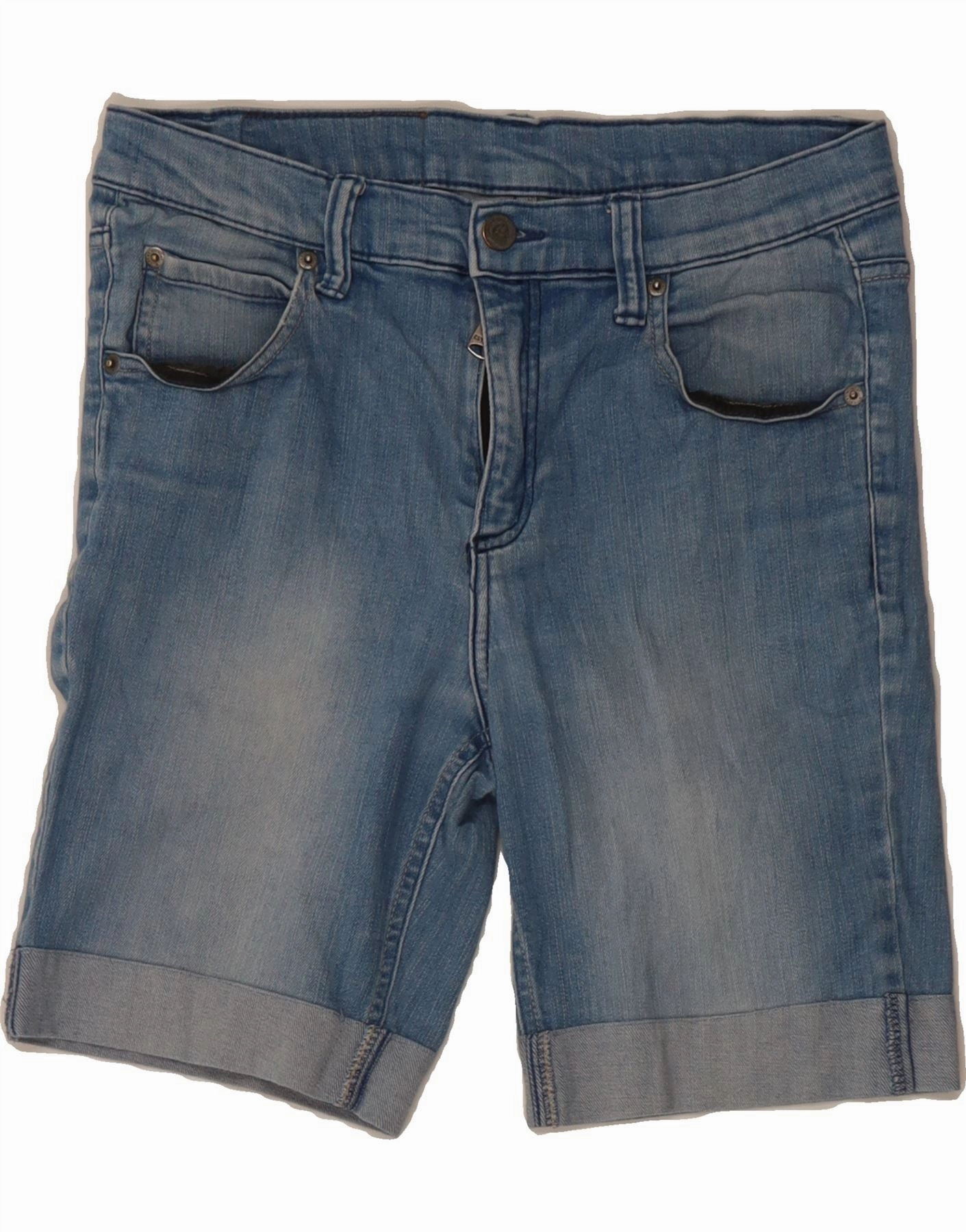 CHEAP MONDAY Mens Denim Shorts W34 Large Blue Party outfit