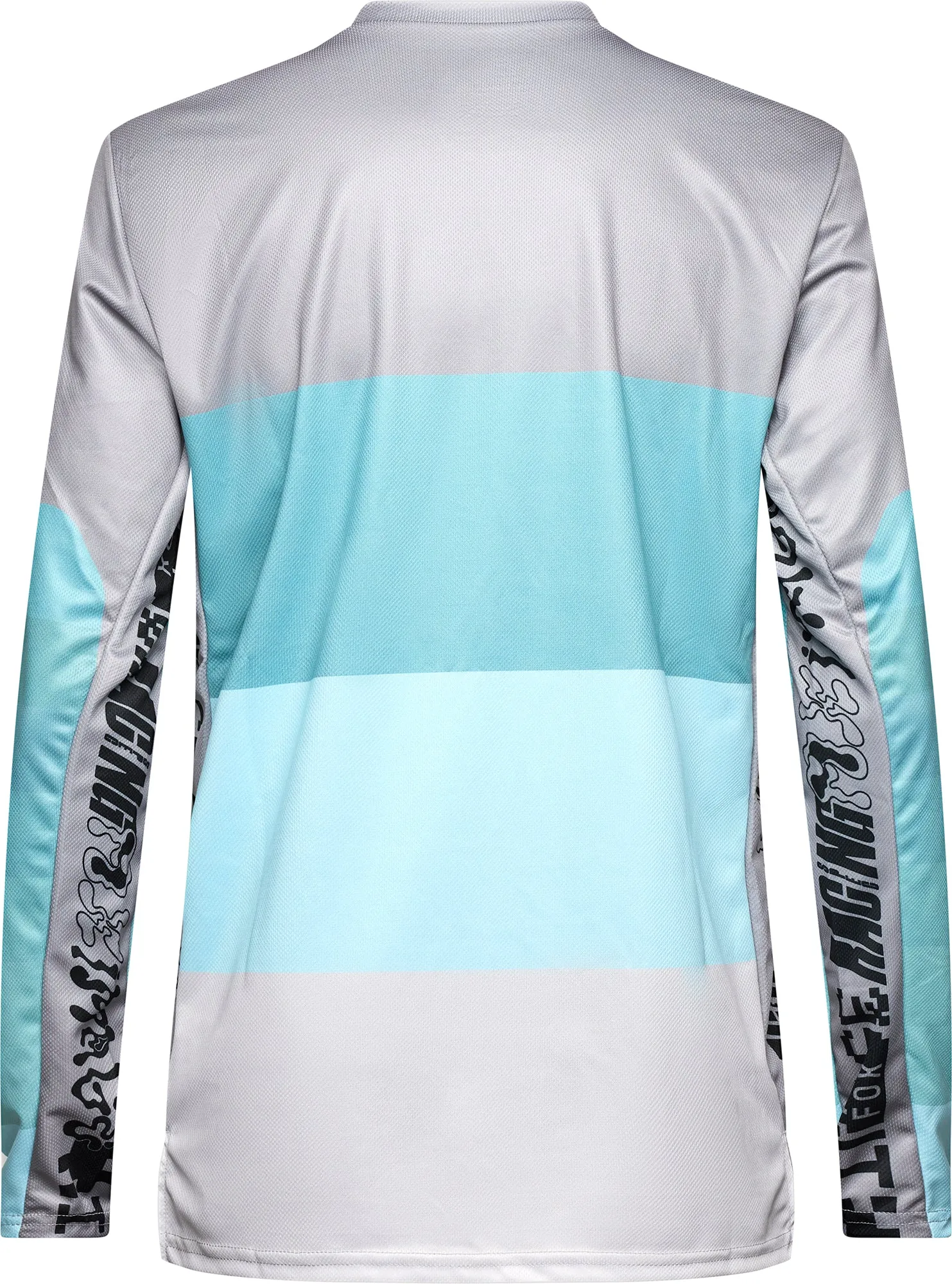 Fox Ranger Grid Long Sleeve Mens Cycling Jersey - Grey Effortless Daywear men's clothing