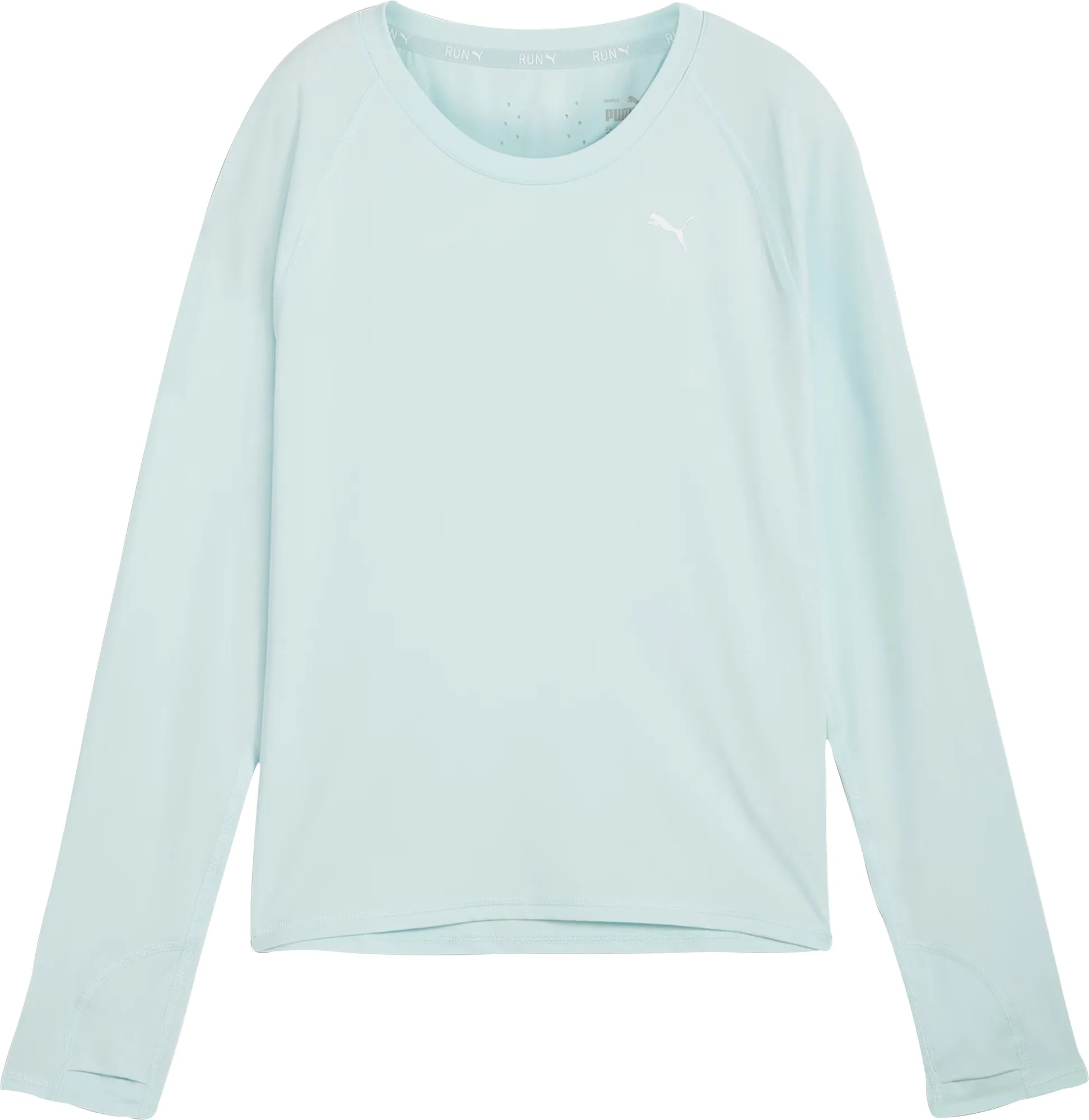 Puma Cloudspun Long Sleeve Womens Running Top - Blue Comfy Layer Light Outfit