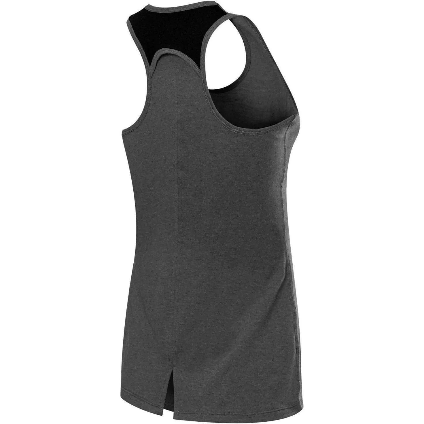 AntiPilling TCA Natural Performance Womens Running Vest Tank Top - Grey