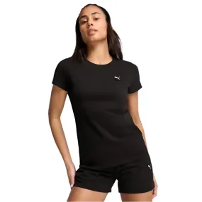 PUMA Womens Essentials Elevated Tee Sustainable Textile Smart Comfort