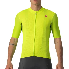 Castelli Endurance Elite Short Sleeve Mens Cycling Jersey - Yellow City Casual Relaxed Outfit