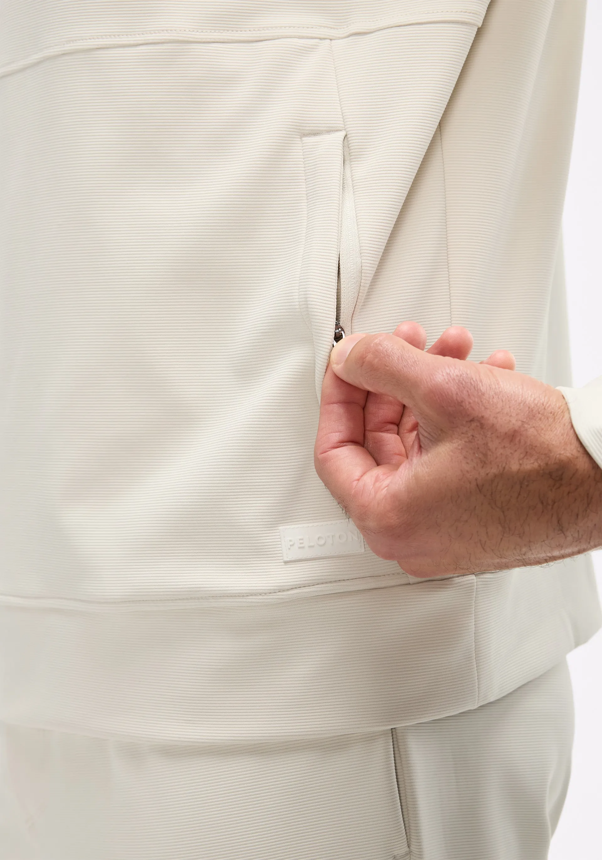 Lounge-friendly AdjustableWaistband Tech Ottoman Set