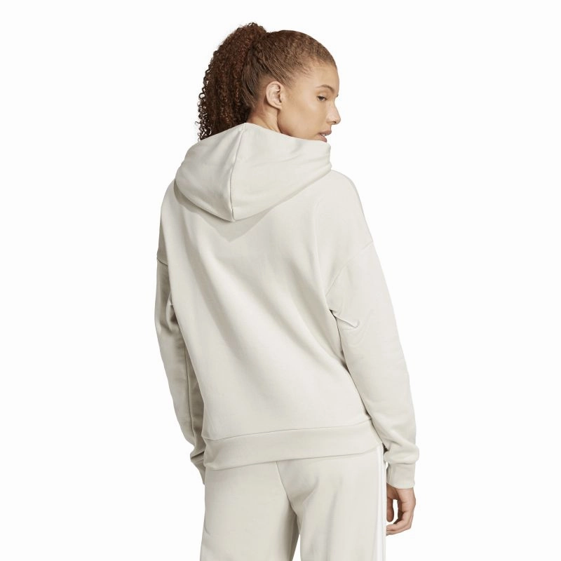 Adidas Womens Essentials Small Logo Feel Cozy Hoodie Koala like