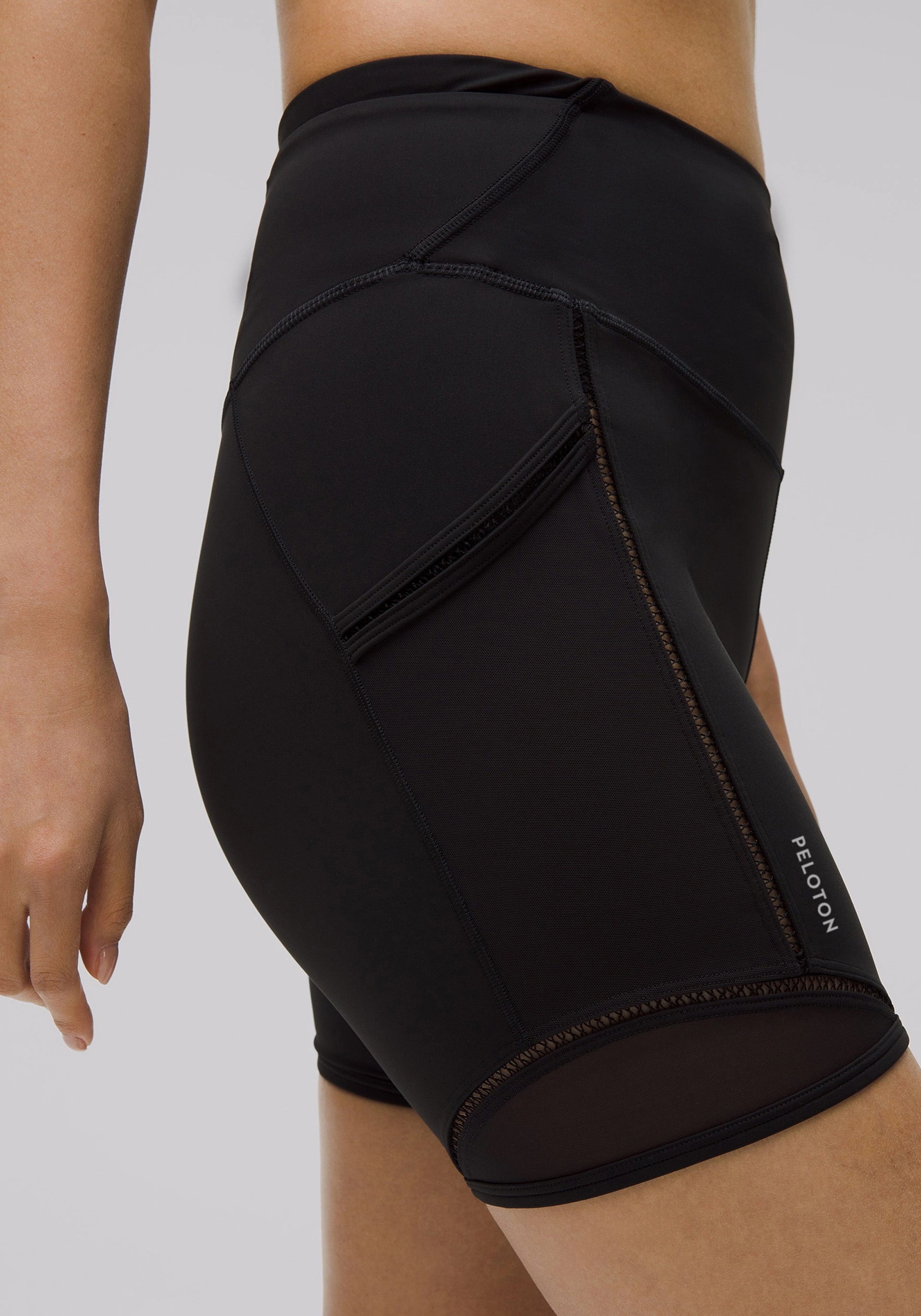 Fast and Free High-Rise Lace Trim Short 6" Anti-bacterial Hand washable