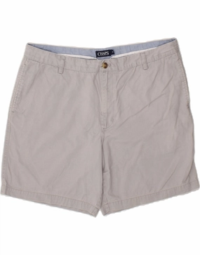 CHAPS Mens Chino Shorts W42 2XL Grey Cotton creative industry