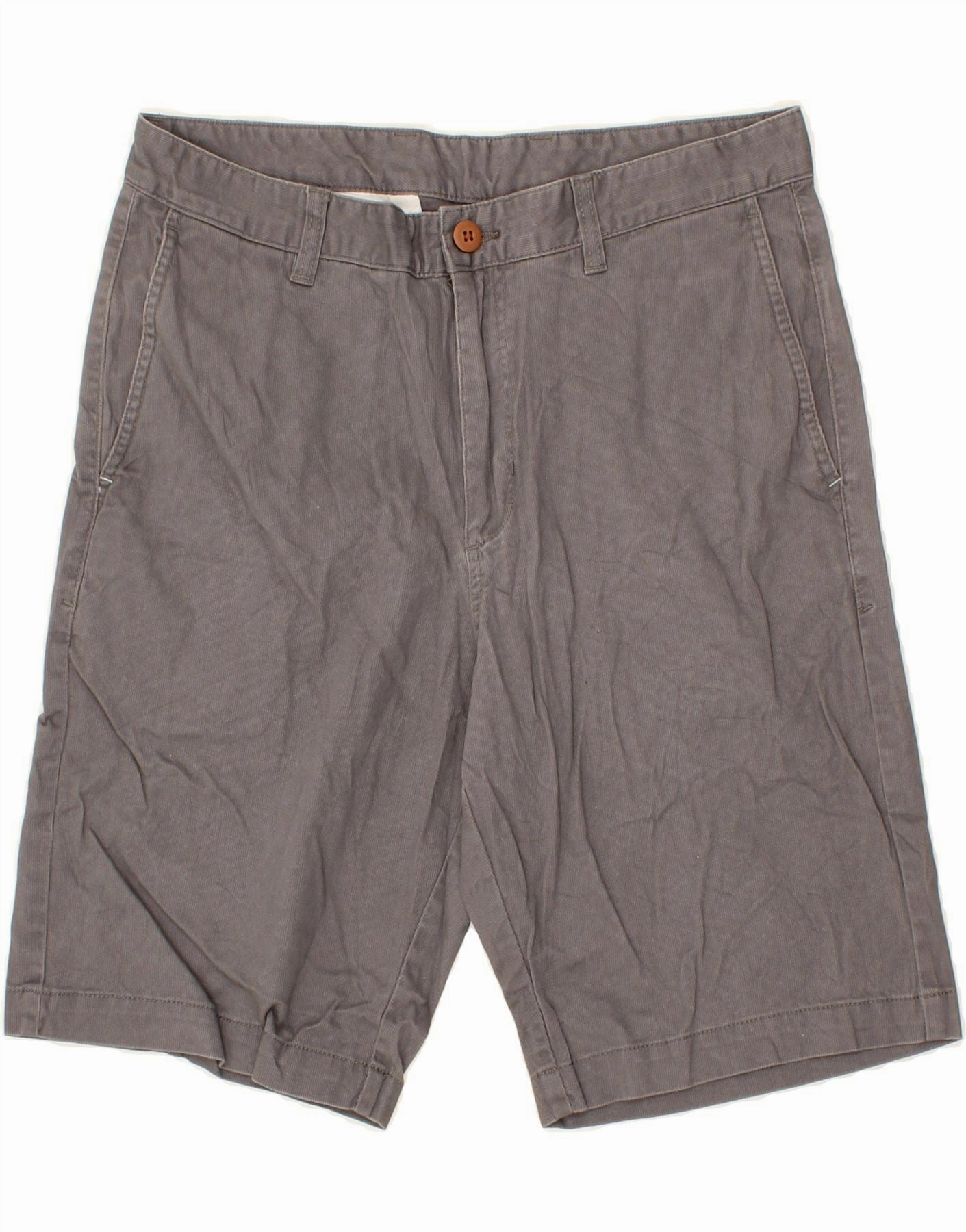 TOMMY BAHAMA Mens Chino Shorts W32 Medium Grey Cotton Soft Stretch