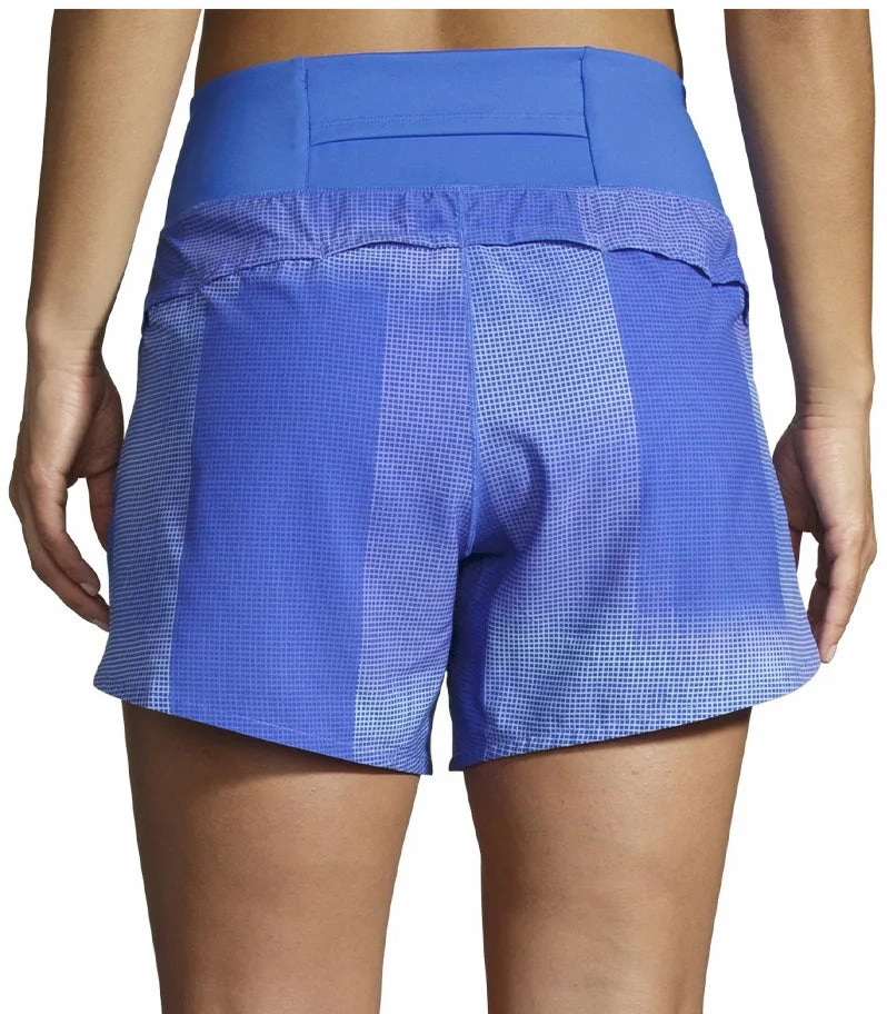 Brooks Chaser 5 Inch Womens Running Shorts - Blue Breathable Comfort Fit