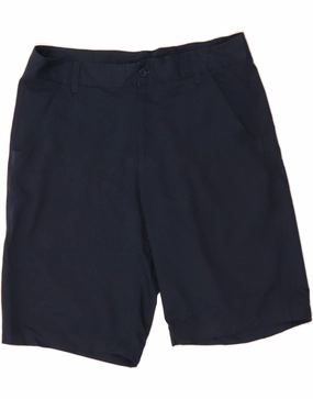 FILA Mens Chino Shorts W34 Large Navy Blue Polyester Flexibility Built-In