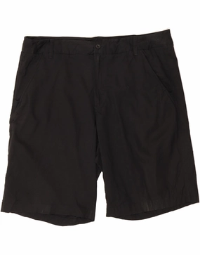 Perfect Comfort FILA Mens Chino Shorts W38 XL Black Polyester