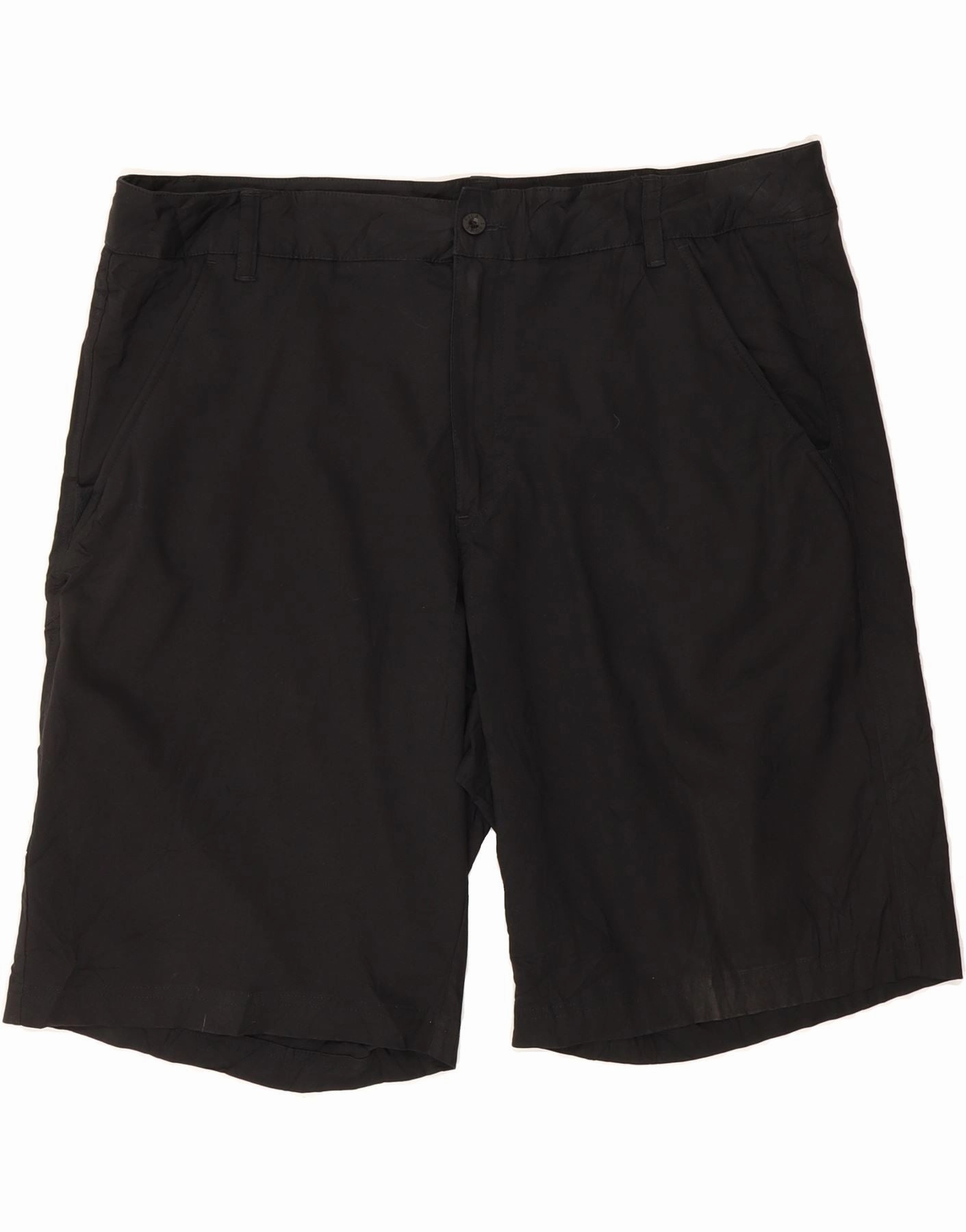 Perfect Comfort FILA Mens Chino Shorts W38 XL Black Polyester