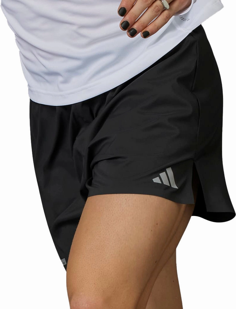 adidas Designed For Running Ultimate 5 Inch Mens Running Shorts - Black belt