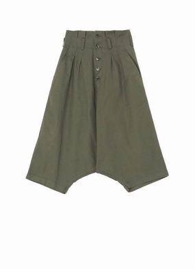 UV protection coating FRENCH WORKER SURGE SAROUEL PANTS WITH DEEP RISE AND BUTTON FLY DESIGN