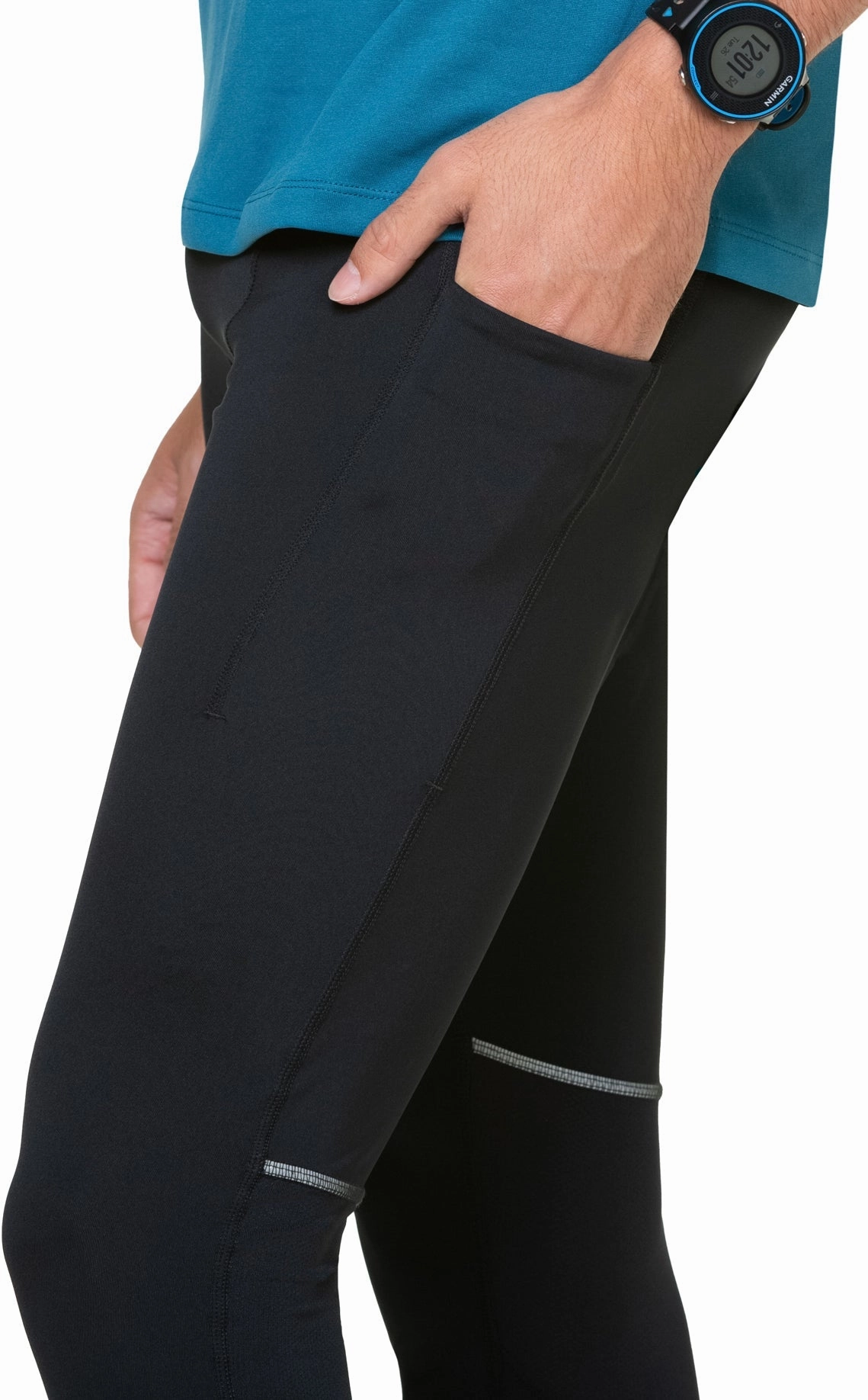 Fitness Mode Ronhill Tech Paragon Mens Long Running Tights - Black