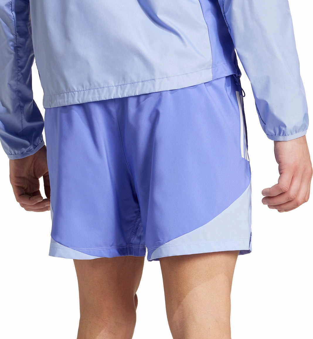 Silk Touch adidas Own The Run 5 Inch Mens Running Shorts - Blue