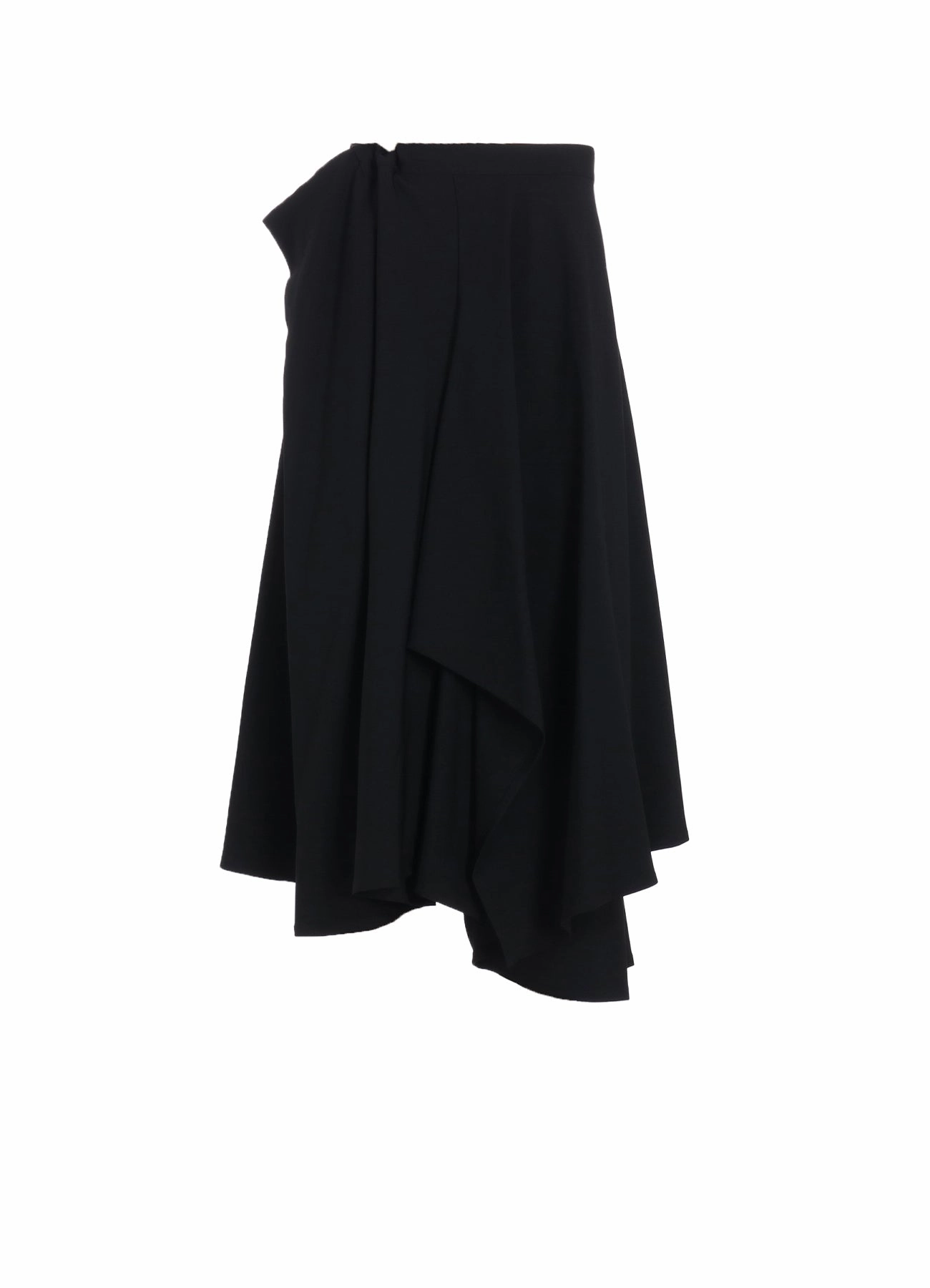 Natural Movement Elastic Fit GABARDINE GATHERED SKIRT