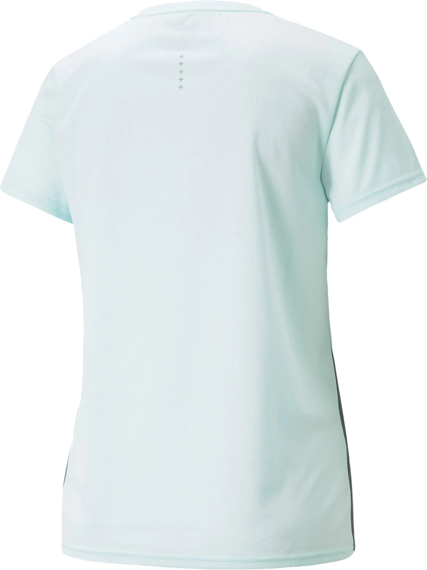 Puma Favourite Short Sleeve Womens Running Top - Blue NonIrritating Fabric Sporty Design