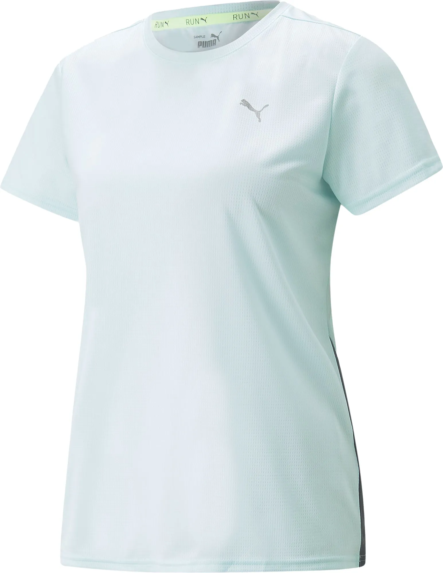 City Look Puma Favourite Short Sleeve Womens Running Top - Blue