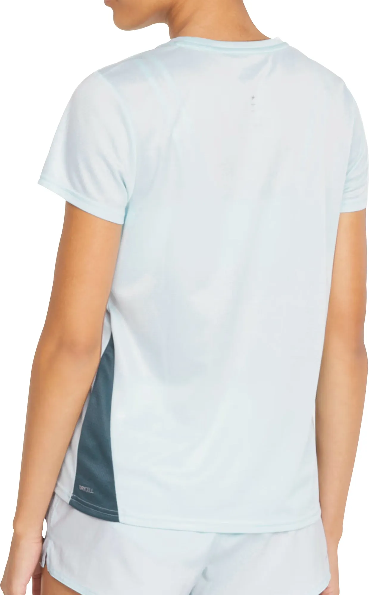 Collared formality Anti Bacterial Treatment Puma Favourite Short Sleeve Womens Running Top - Blue