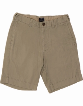 Moisture Management Lining J. CREW Mens Gramercy Chino Shorts W29 Small Beige Cotton