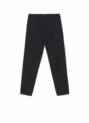Sport Friendly Adjustable Closure [Y's BORN PRODUCT] COTTON TWILL SLIM FIT DRAWSTRING PANTS