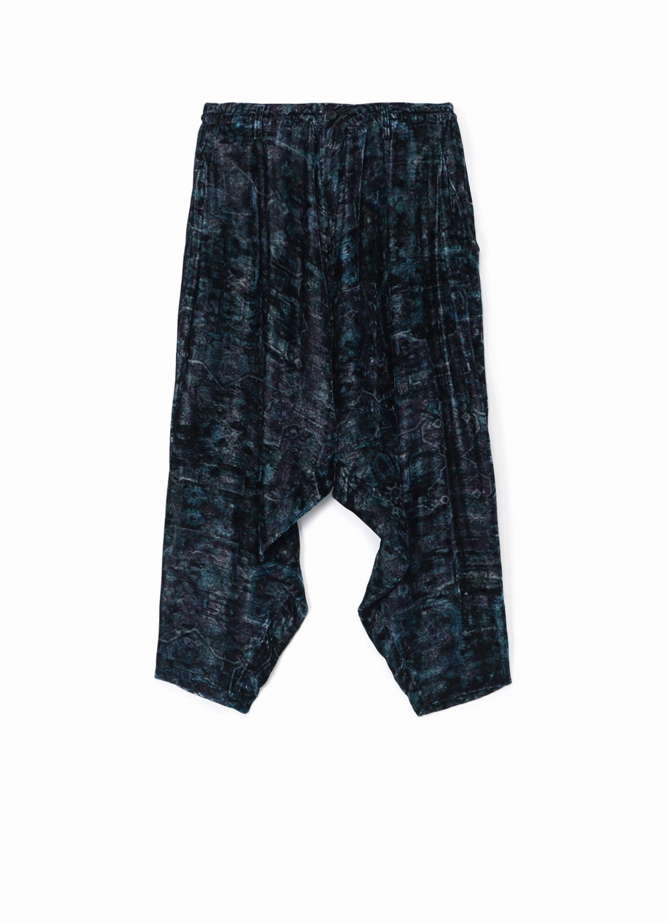 INDIAN JACQUARD PRINT BAGGY PANTS Tailored Fit