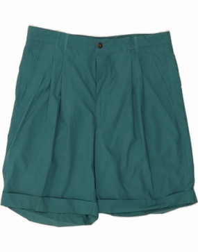 AdjustableDrawstring Breathable layers ST JOHN'S BAY Mens Pegged Chino Shorts XL W38 Green Polyester