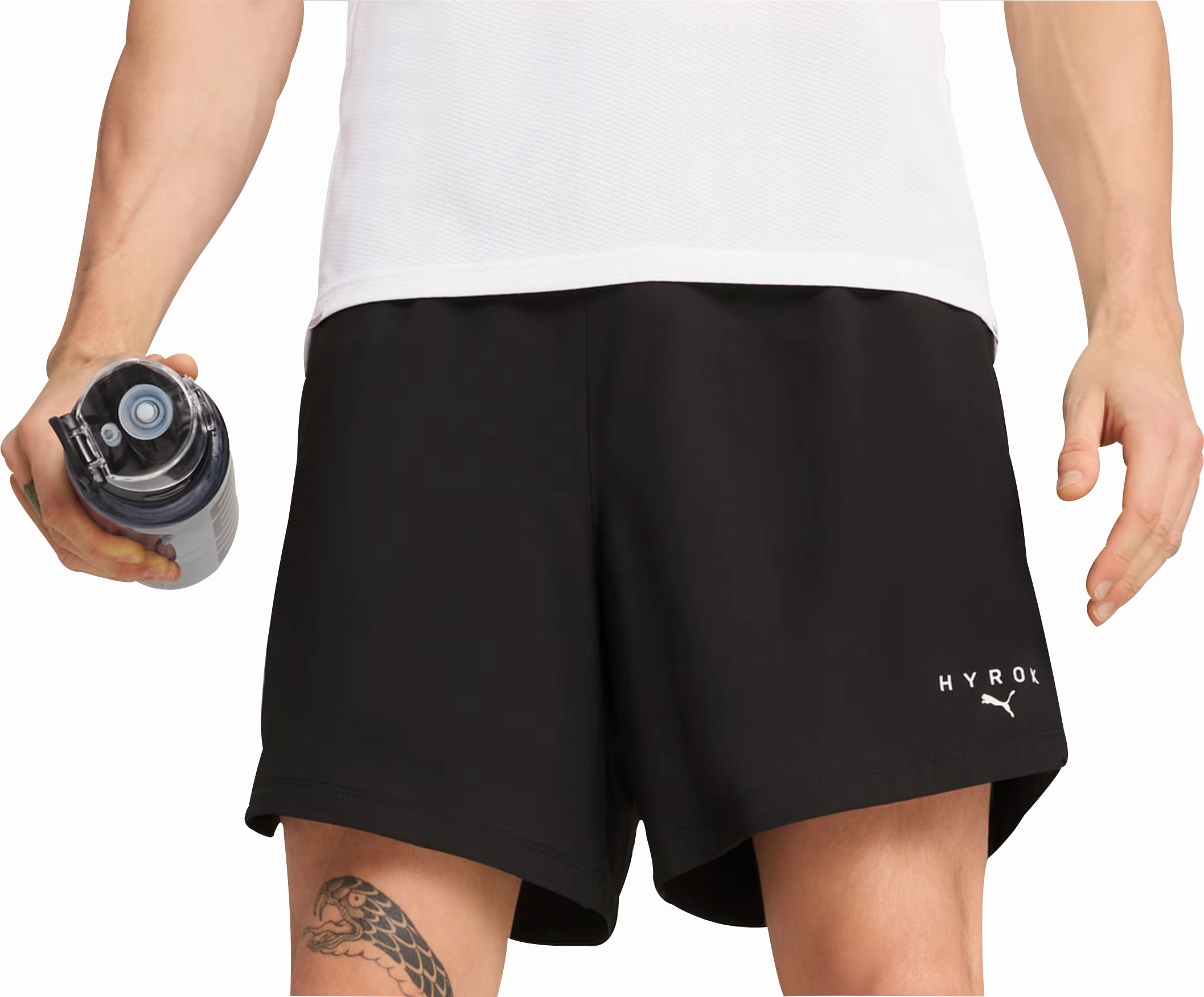 Summer Fashion Puma X HYROX Ultraweave 6 Inch Mens Training Shorts - Black