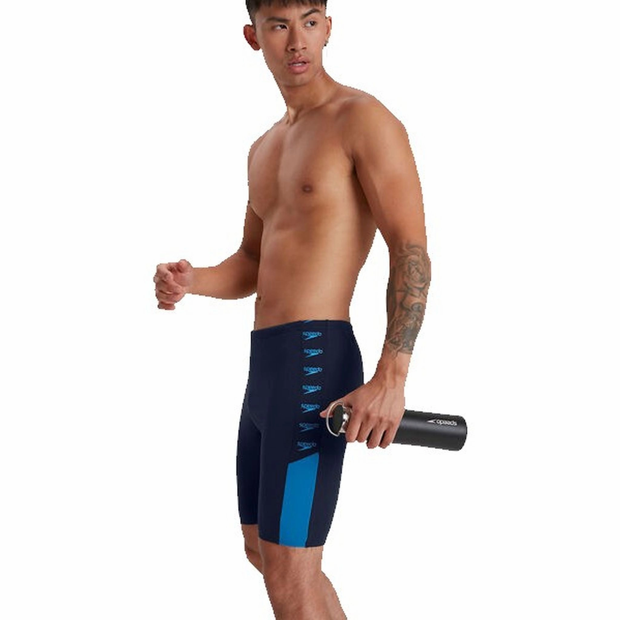 Speedo Mens Boom Logo Splice Jammer Seasonal Pick