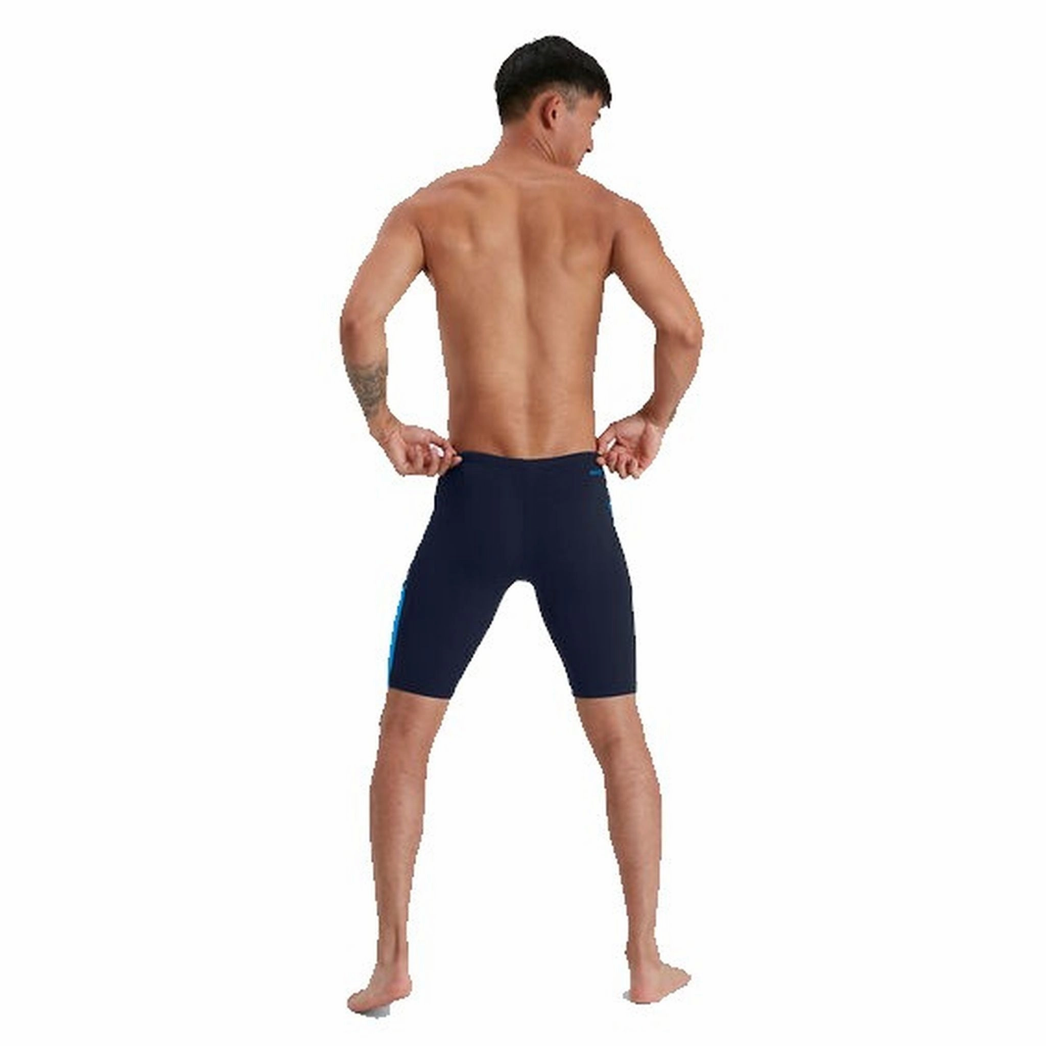 Speedo Mens Boom Logo Splice Jammer Minimalist-Design