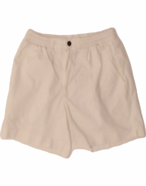 AUSTRALIAN L'ALPINA Mens Chino Shorts IT 48 Medium W30  White Versatile Design UV protection layer