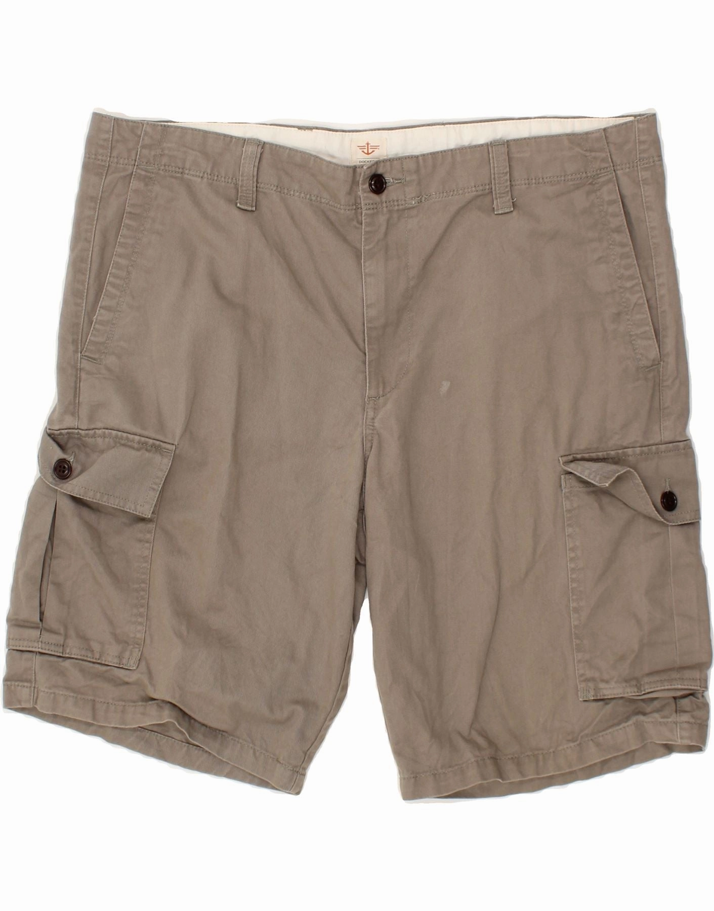 DOCKERS Mens Cargo Shorts W40 XL Grey Cotton Free Movement