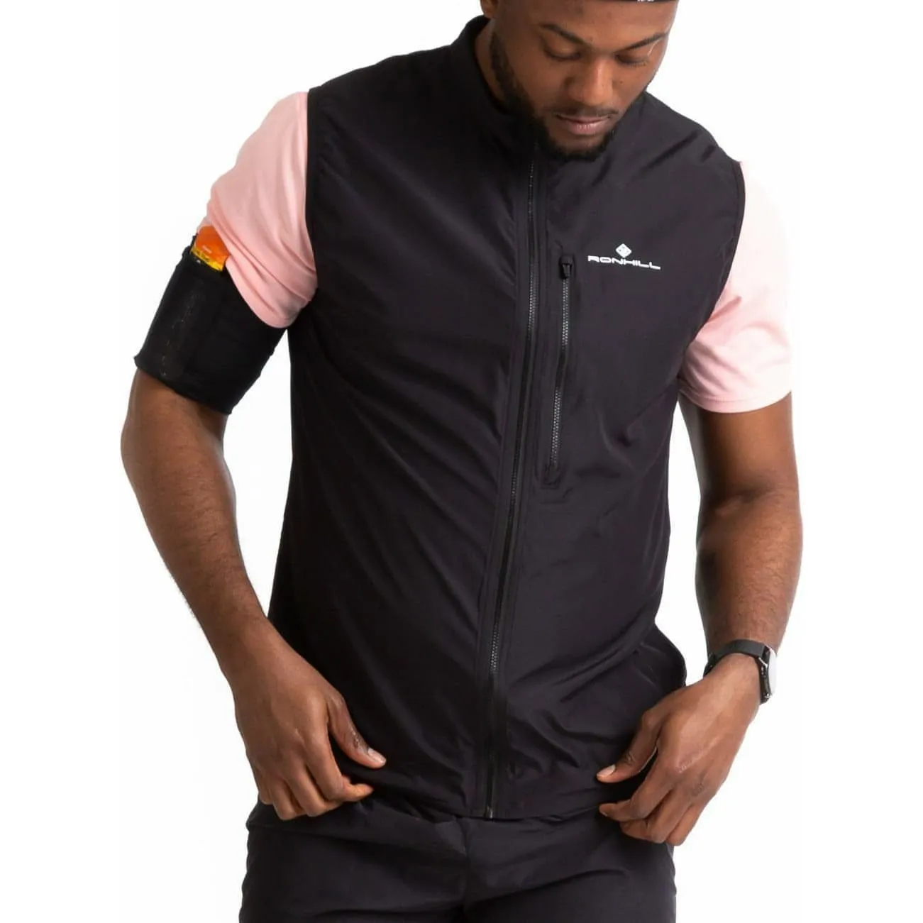 Ronhill Core Mens Running Gilet - Black Style Statement
