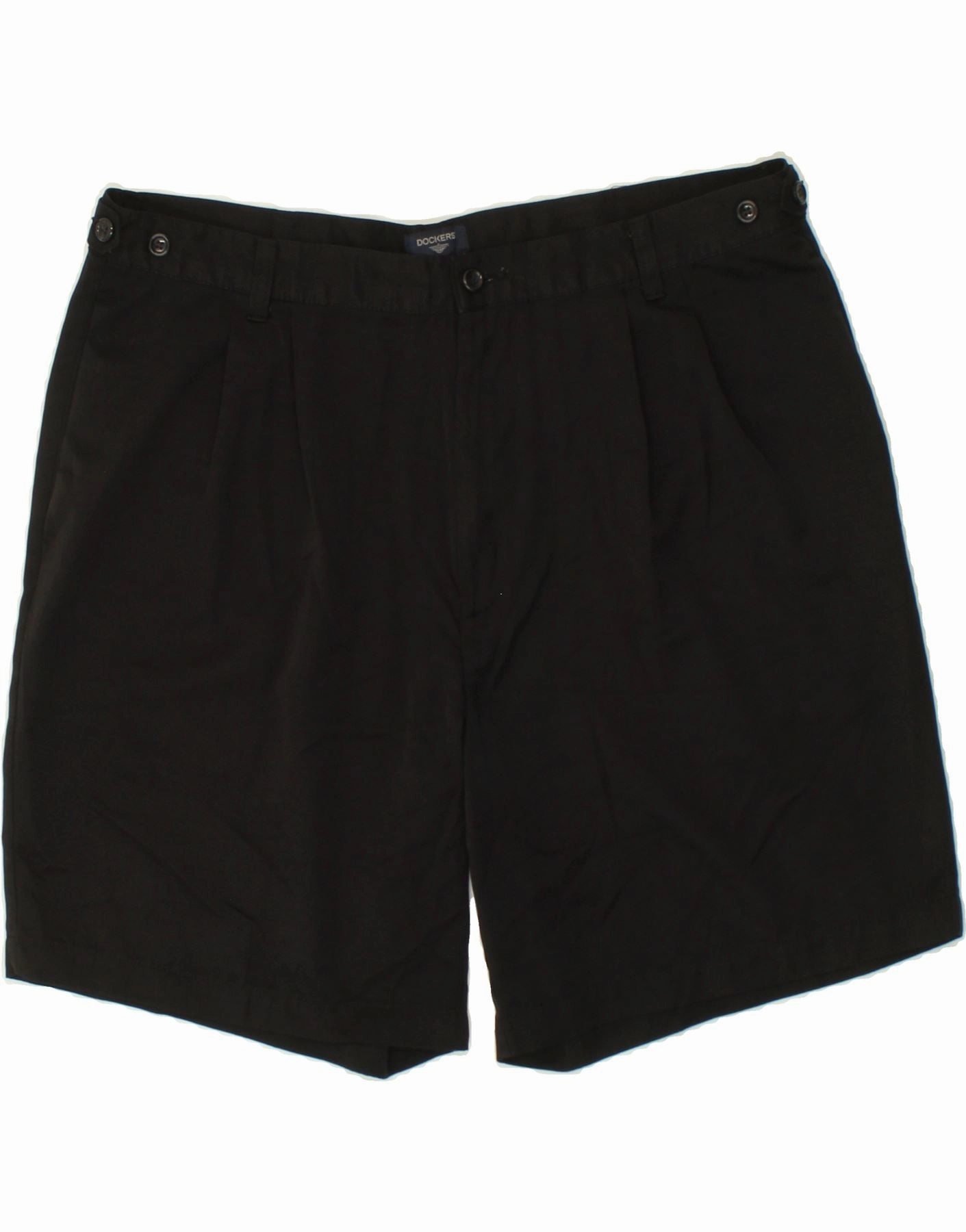 polo shirt DOCKERS Mens Pegged Chino Shorts W40 XL Black