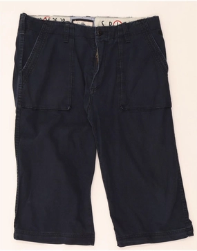 Exclusive Design FAT FACE Mens Bermuda Shorts W34 Large Navy Blue Cotton