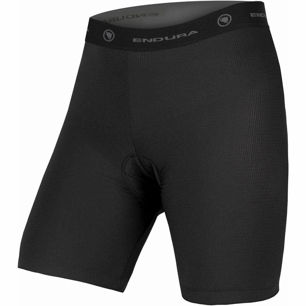 Endura Padded II Womens Cycling Liner Shorts - Black Tagless label clubbing attire