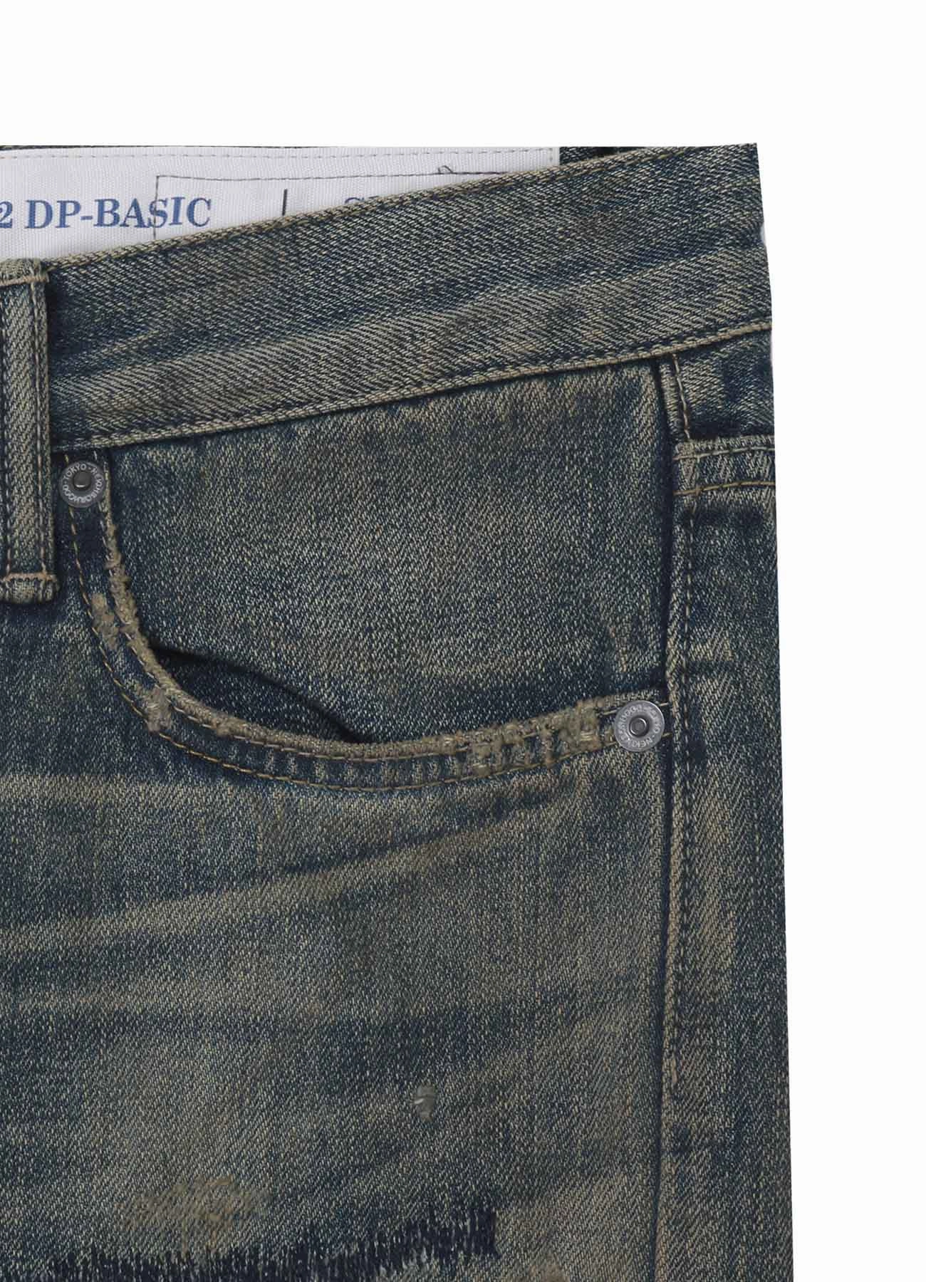 Sleek Waist Perfect Pair Yohji Yamamoto x NEIGHBORHOOD SAVAGE DENIM DP BASIC PANTS