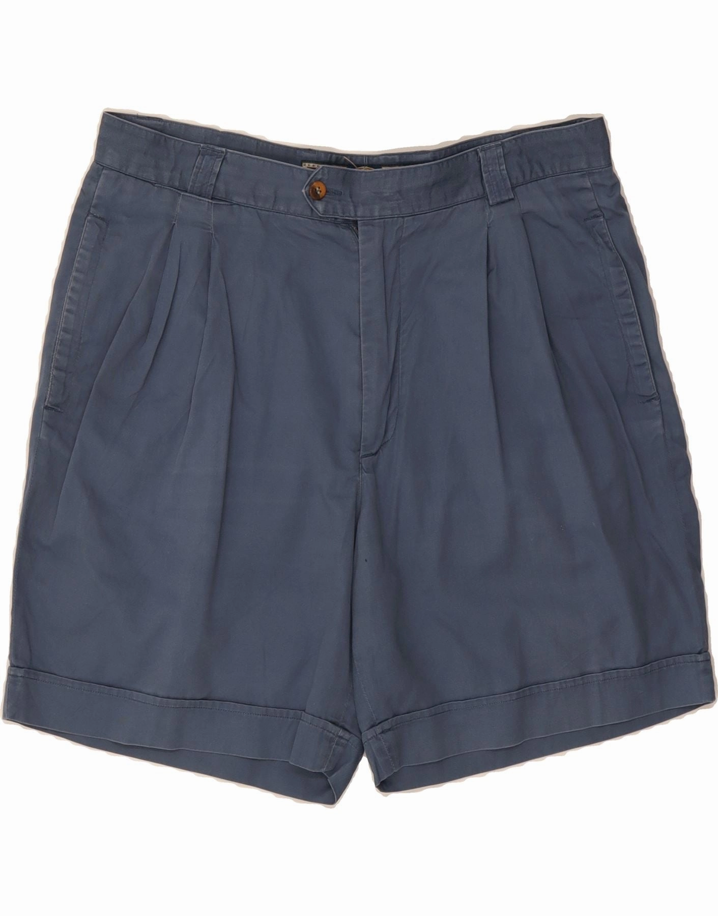 Flexible Design Soft Waistband EUROPEAN PROJECT Mens Pegged Chino Shorts IT 54 2XL W36 Blue