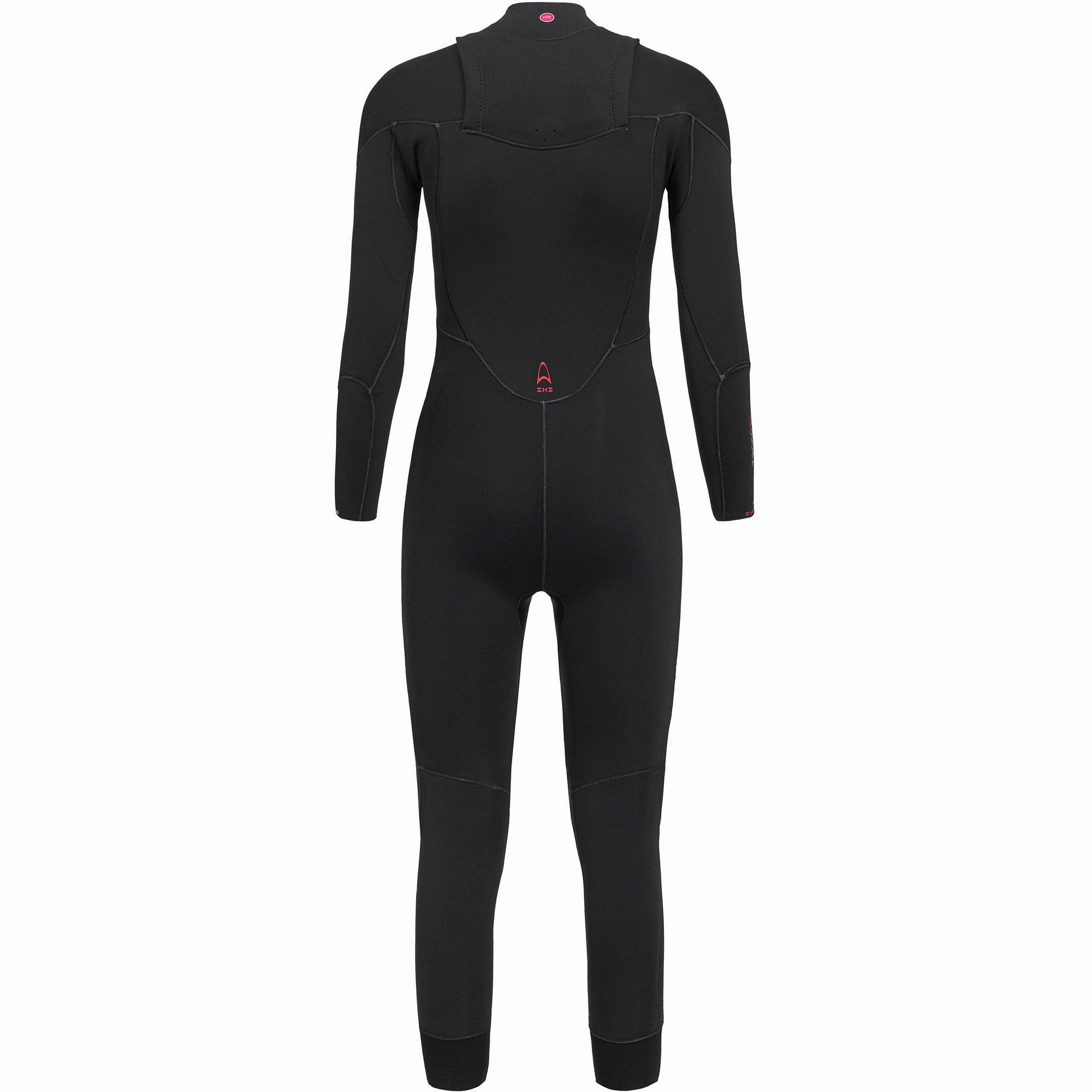 CompressionFit Core Orca Tango 4.3mm Womens Surf Wetsuit - Black