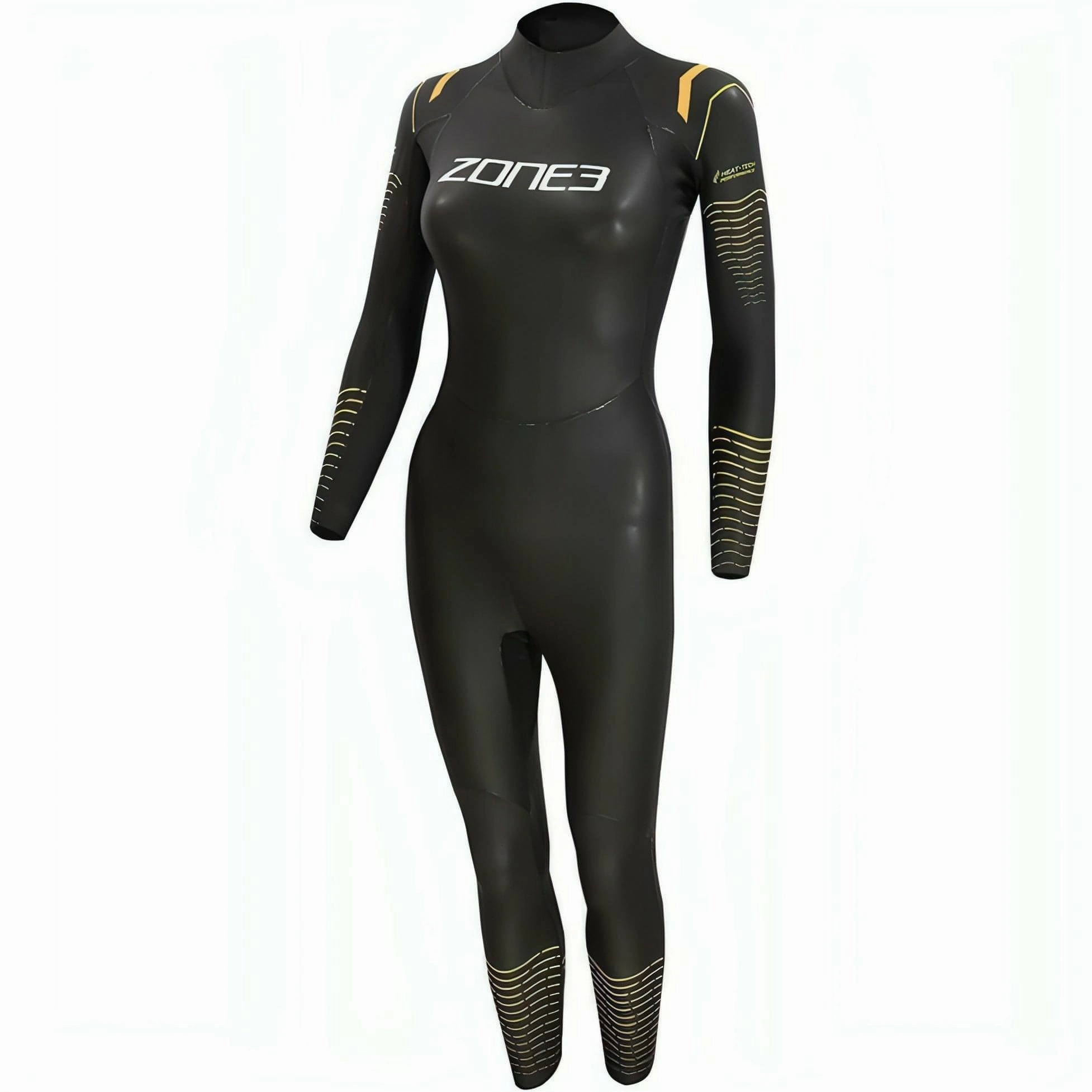 NonCorrosive Hardware Zone3 Thermal Aspect Breaststroke Womens Wetsuit - Black