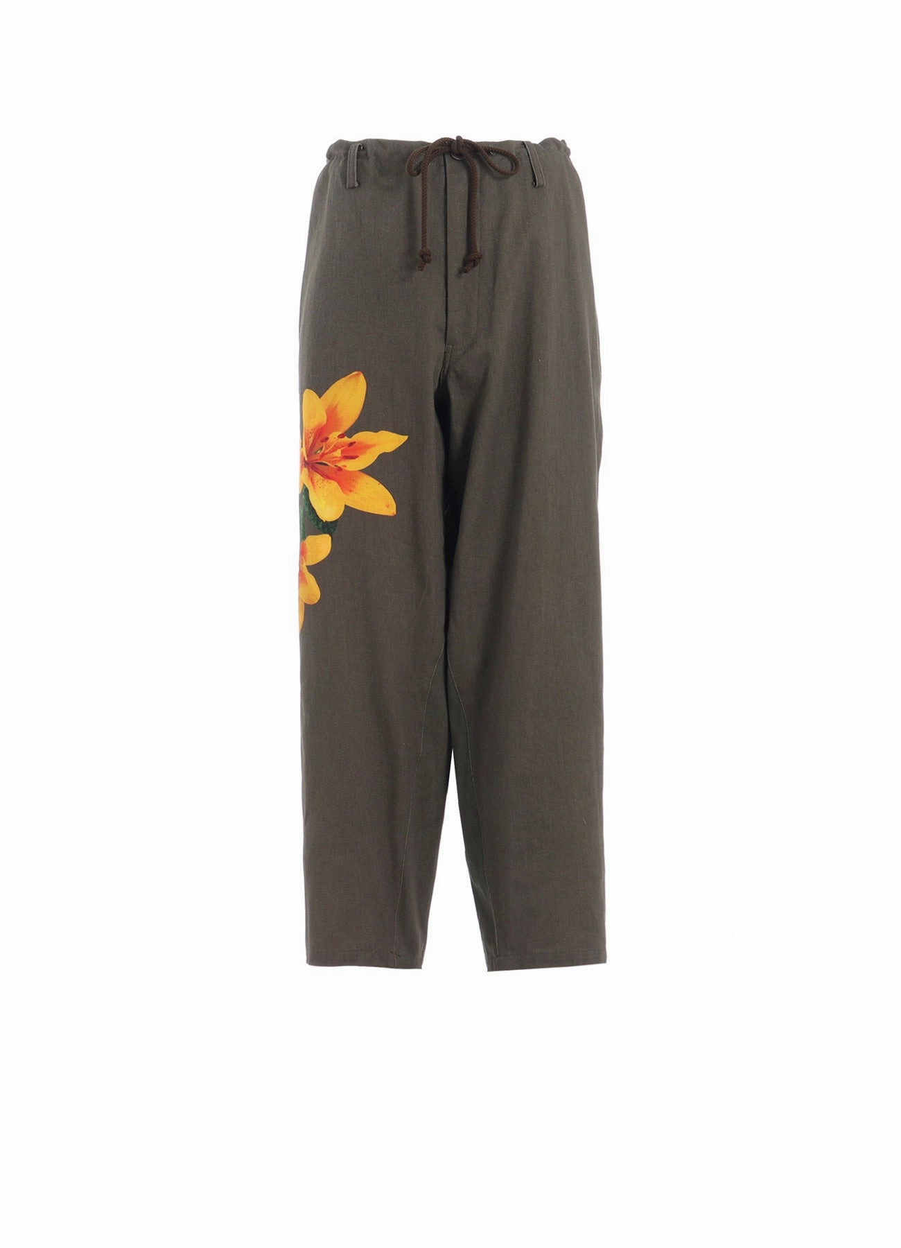 FLOWER PRINT PANTS "LILY" WindproofLayer Cool Weather