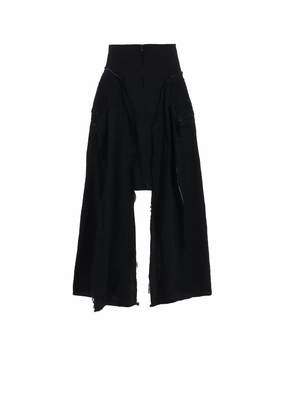 Movement Ease LIGHT DENIM GATHERED SKIRT